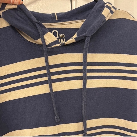 Katin Navy and Cream Striped Hoodie - Picture 5 of 7